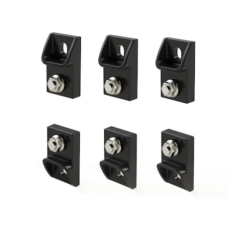 Saginaw Control & Engineering Mounting Kit, 5 in. H x 3 in. W x 2-1/2 in. L, 6 PK SCE-ELMFK6